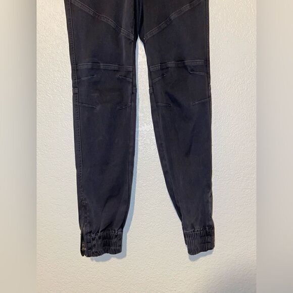 Spanx Twill Ankle Cargo Pants Size XS Washed black New without Tags - Picture 5 of 9